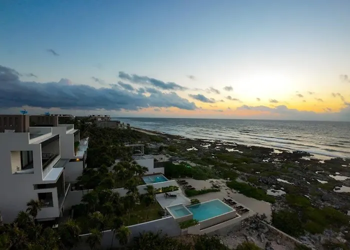 Oceanview 8br Luxury Double Villa, Concierge &pools-tankah Bay * Tancah