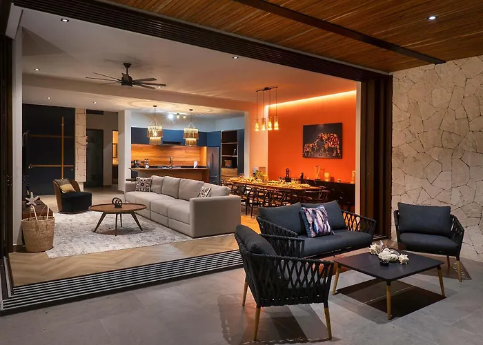 Villa Oceanview 8br Luxury Double Villa, Concierge &pools-tankah Bay Tancah