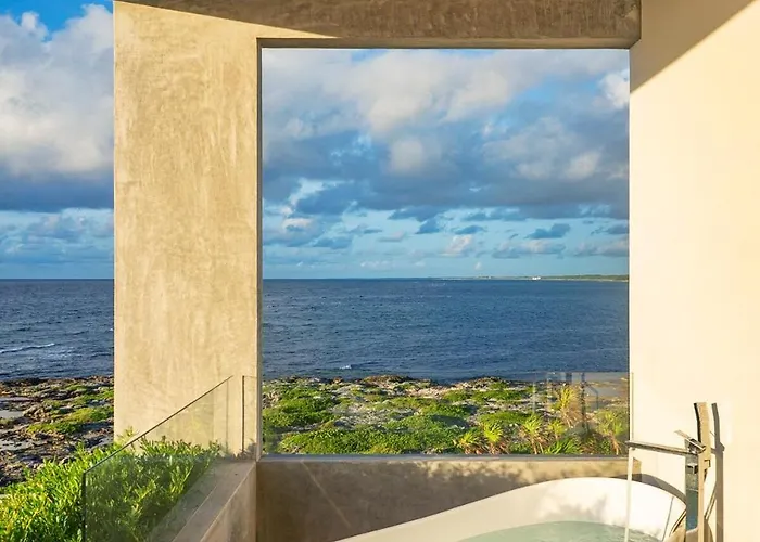 Oceanview 8br Luxury Double Villa, Concierge &pools-tankah Bay * Tancah